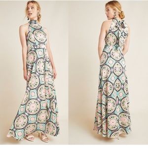 Anthropologie Serena Halter Maxi Dress